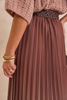 Picture of ODESSA PLEATED MIDI SKIRT